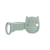 Suavinex Portasucchietti E Catenelle-Clip In Tessuto Bonhomia +0 Mesi Decoro Civetta Verde -