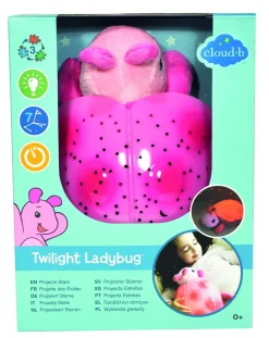 Cloud B Giostrine E Carillon Neonato-- Twilight Ladybug - Pink