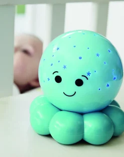 Cloud B Giostrine E Carillon Neonato-- Twinkles To Go Octo - Blue