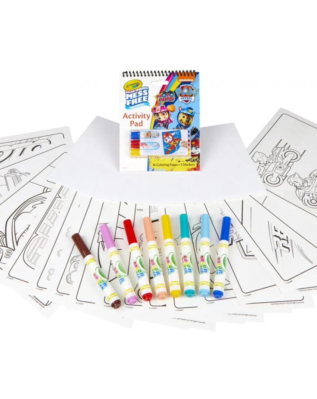 Crayola Giochi Creativi-Color Wonder Super Set Da Colorare Paw Patrol 75-2832 -