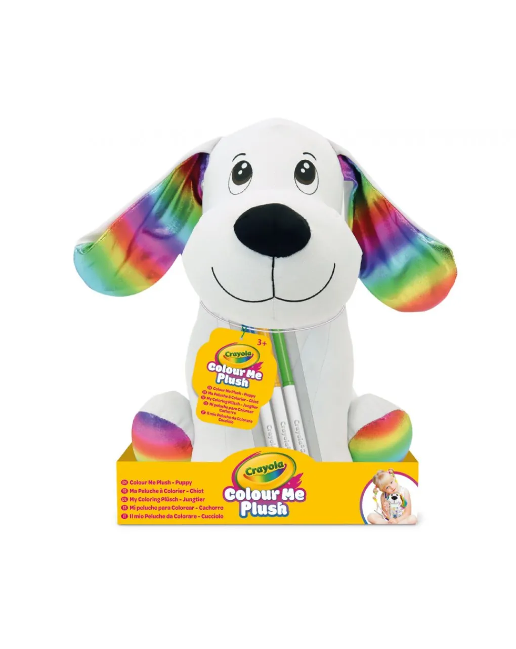 Crayola Giochi Creativi-Colour Me Plush Cagnolino Colorabile Di Peluche -