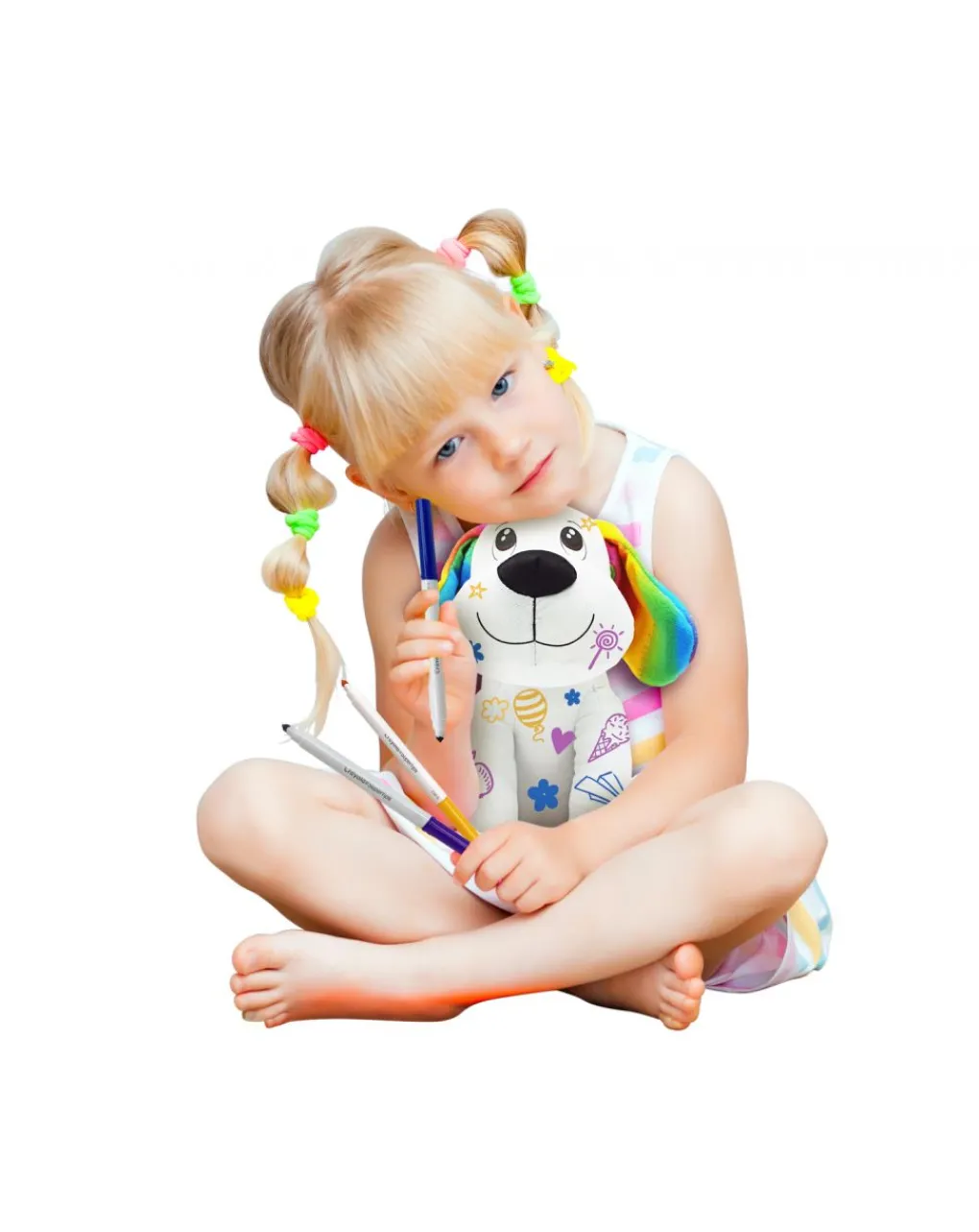 Crayola Giochi Creativi-Colour Me Plush Cagnolino Colorabile Di Peluche -