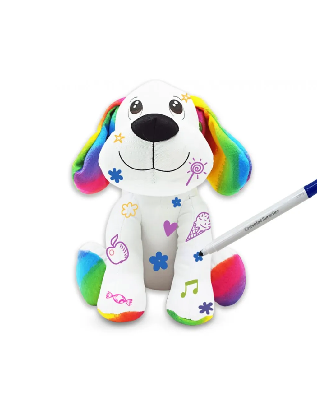 Crayola Giochi Creativi-Colour Me Plush Cagnolino Colorabile Di Peluche -