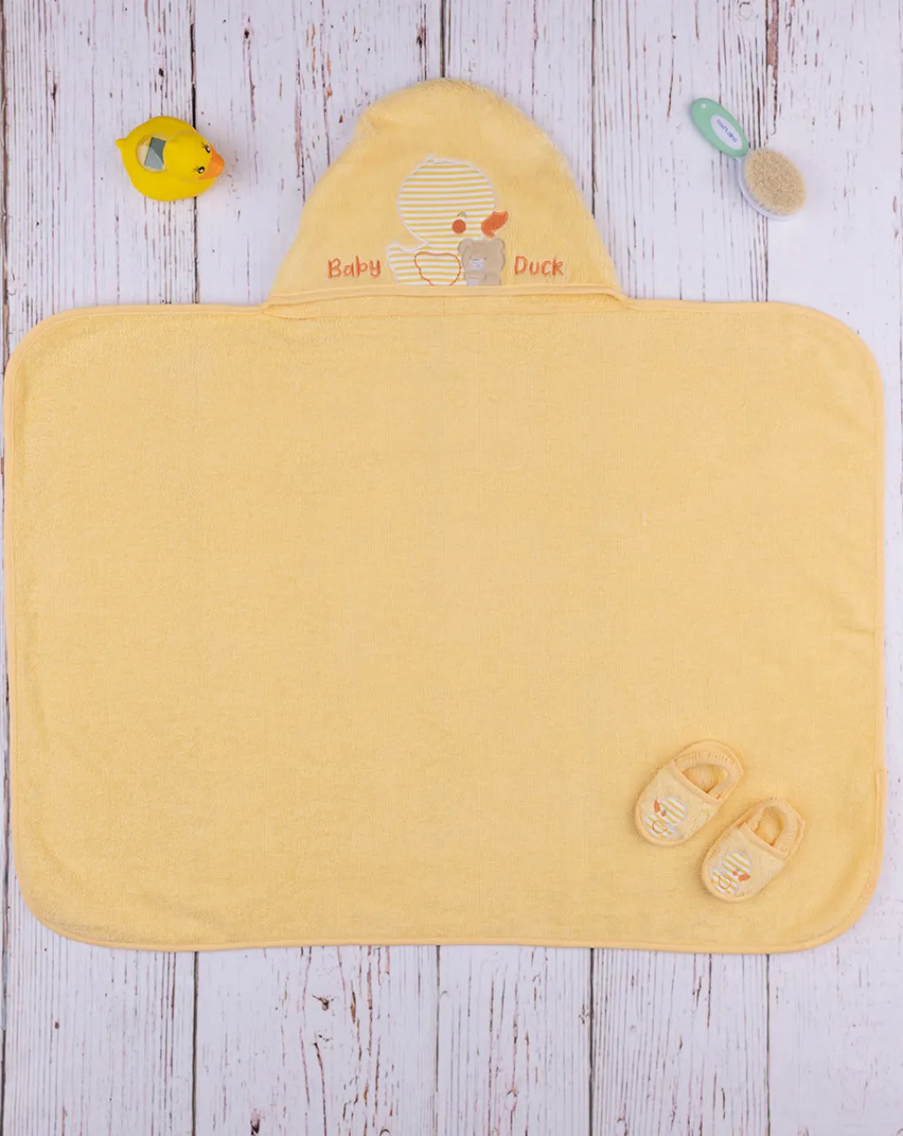 Prenatal Accappatoi Asciugamani E Costumi-Completo Bagno Unisex Giallo