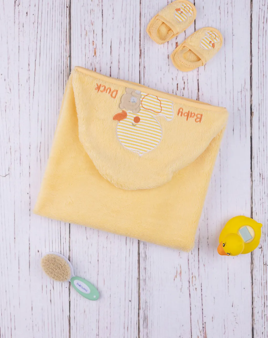 Prenatal Accappatoi Asciugamani E Costumi-Completo Bagno Unisex Giallo