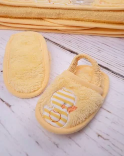 Prenatal Accappatoi Asciugamani E Costumi-Completo Bagno Unisex Giallo