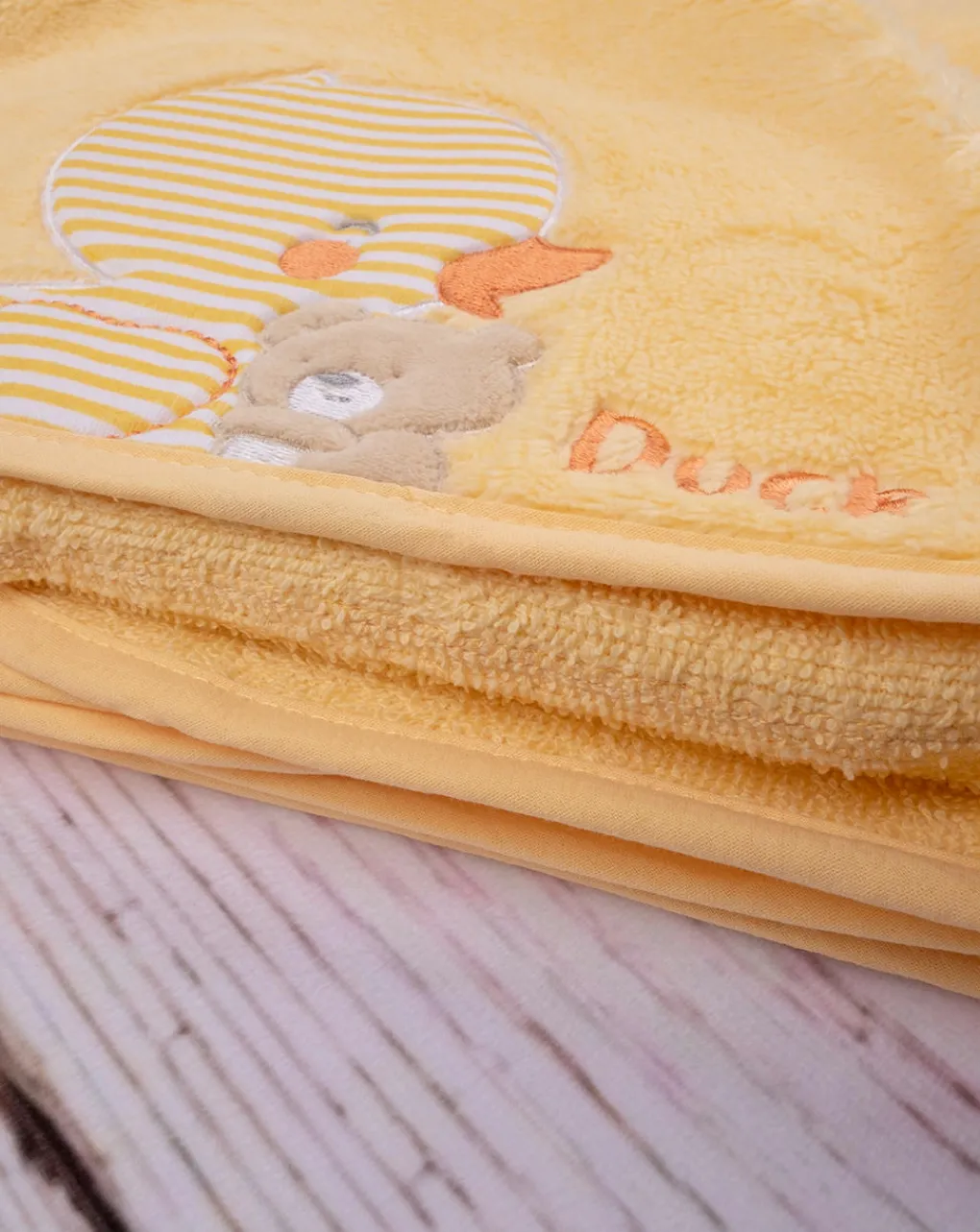 Prenatal Accappatoi Asciugamani E Costumi-Completo Bagno Unisex Giallo