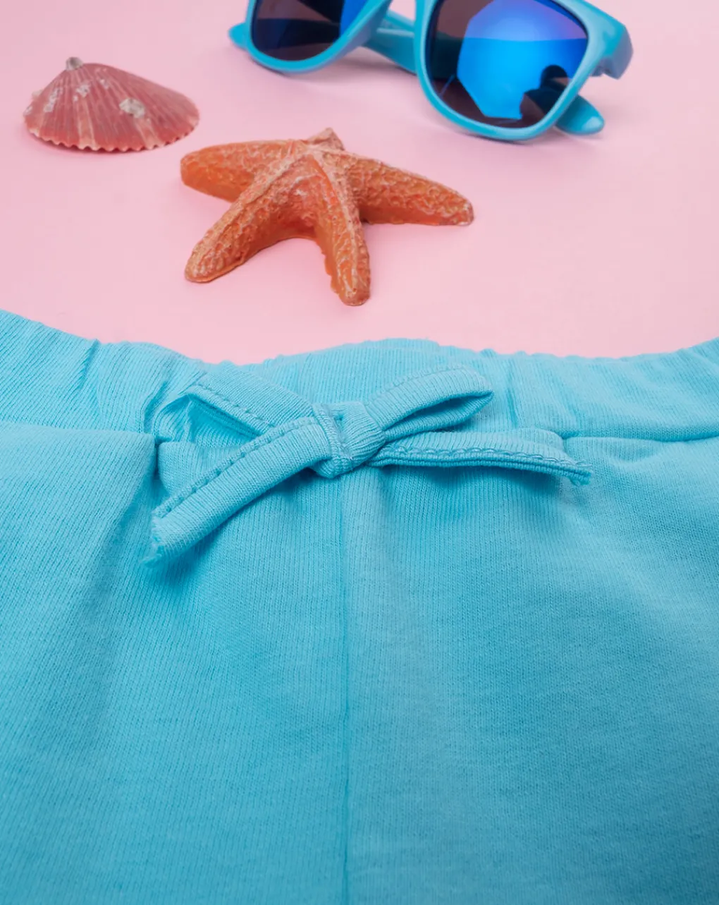 Prenatal Vestiti E Completi-Completo Bimba Bianco/Azzurro