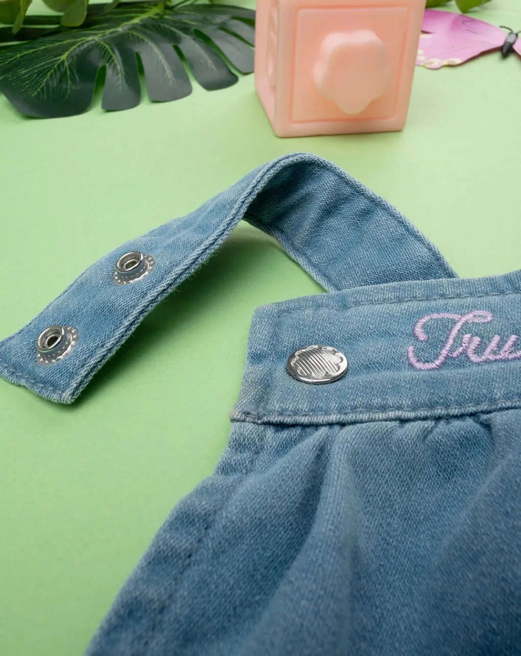 Prenatal Vestiti E Completi-Completo Bimba Body + Pinafore