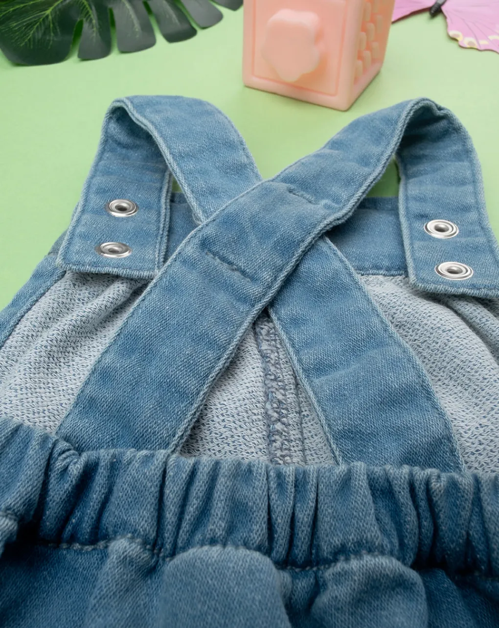 Prenatal Vestiti E Completi-Completo Bimba Body + Pinafore
