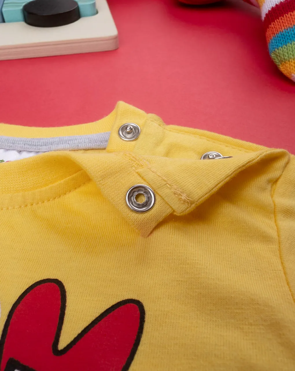 Prenatal Completi-Completo Bimbo "Mickey” Giallo/Grigio