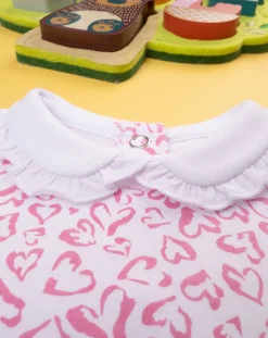 Prenatal Abiti Completi E Tutine-Completo Ciniglia Bimba Abito E Body