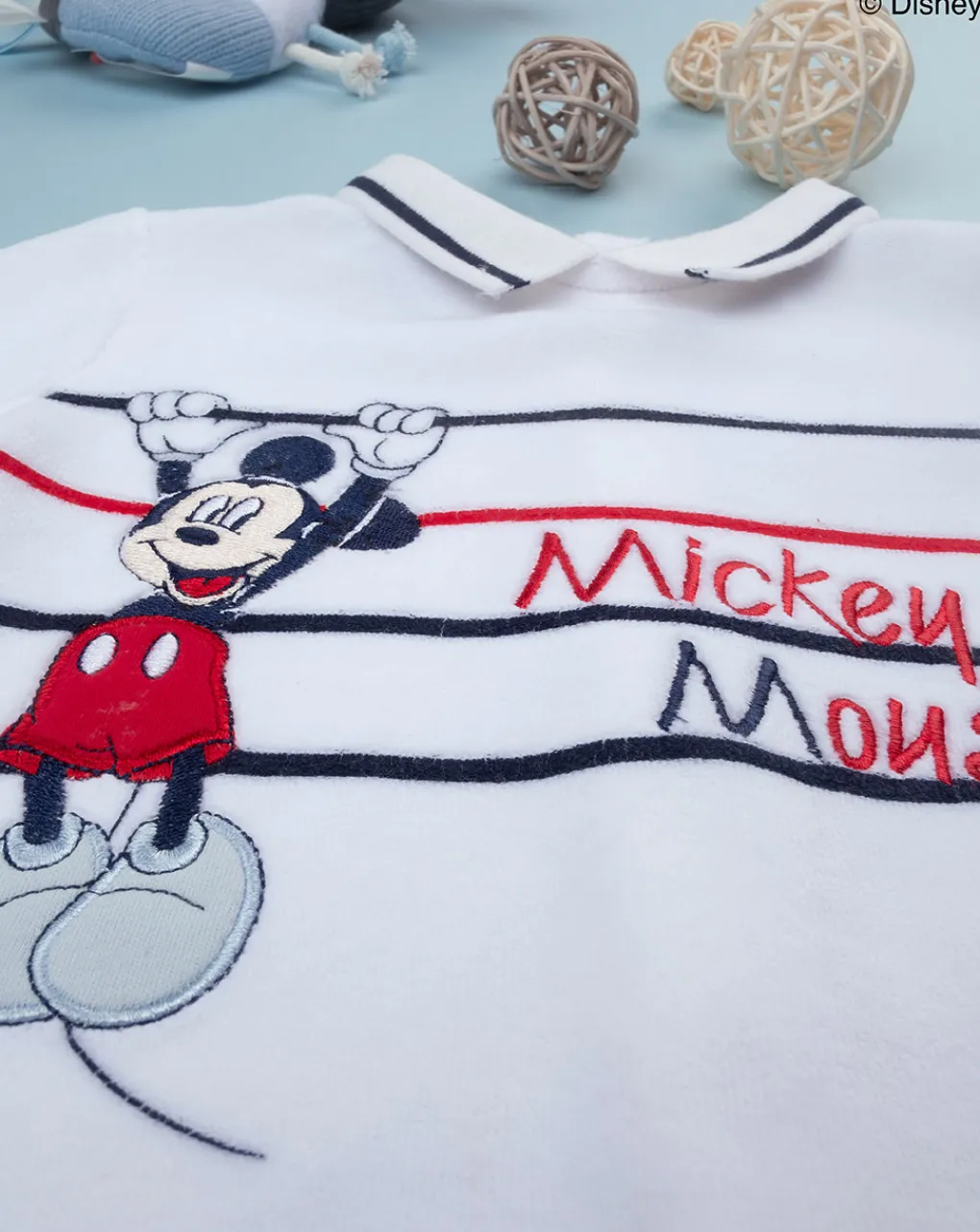 Prenatal Abiti Completi E Tutine-Completo Ciniglia Bimbo "Mickey Mouse”