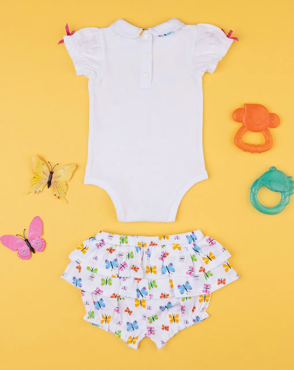 Prenatal Abiti Completi E Tutine-Completo Jersey Bimba "Farfalle”