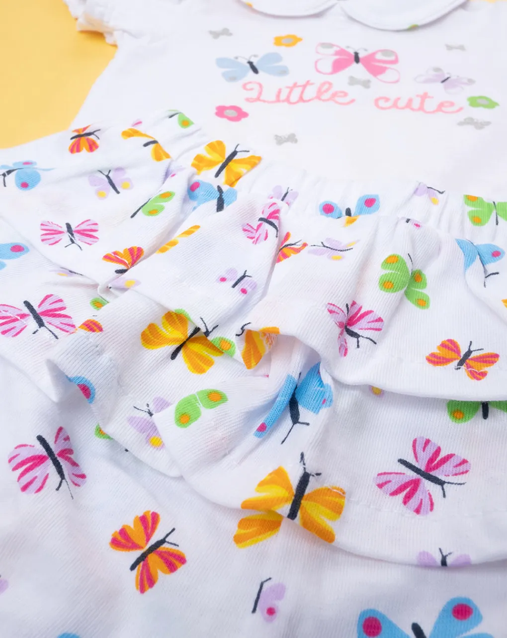 Prenatal Abiti Completi E Tutine-Completo Jersey Bimba "Farfalle”