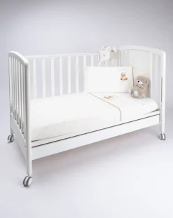 Prenatal Lenzuola E Trapunte-Completo Lettino 3 Pz Unisex "Organic”