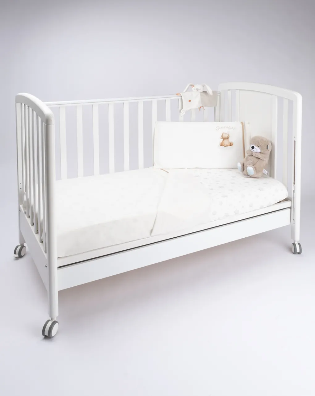 Prenatal Lenzuola E Trapunte-Completo Lettino 3 Pz Unisex "Organic”