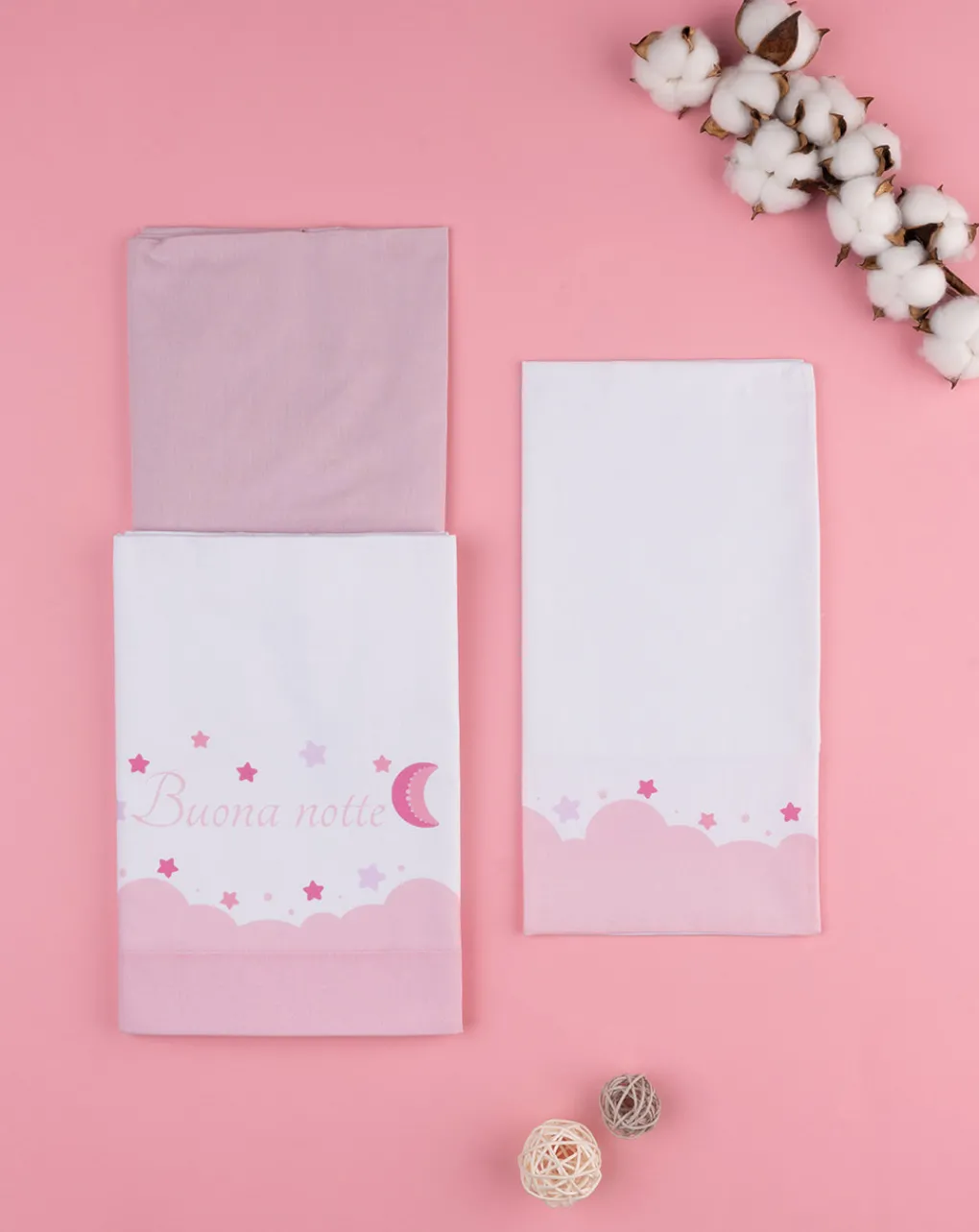 Prenatal Lenzuola E Trapunte-Completo Letto 3 Pezzi Bimba