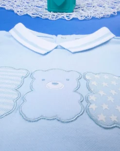 Prenatal Abiti Completi E Tutine-Completo Neonato Knit Piquet Con Ghetta