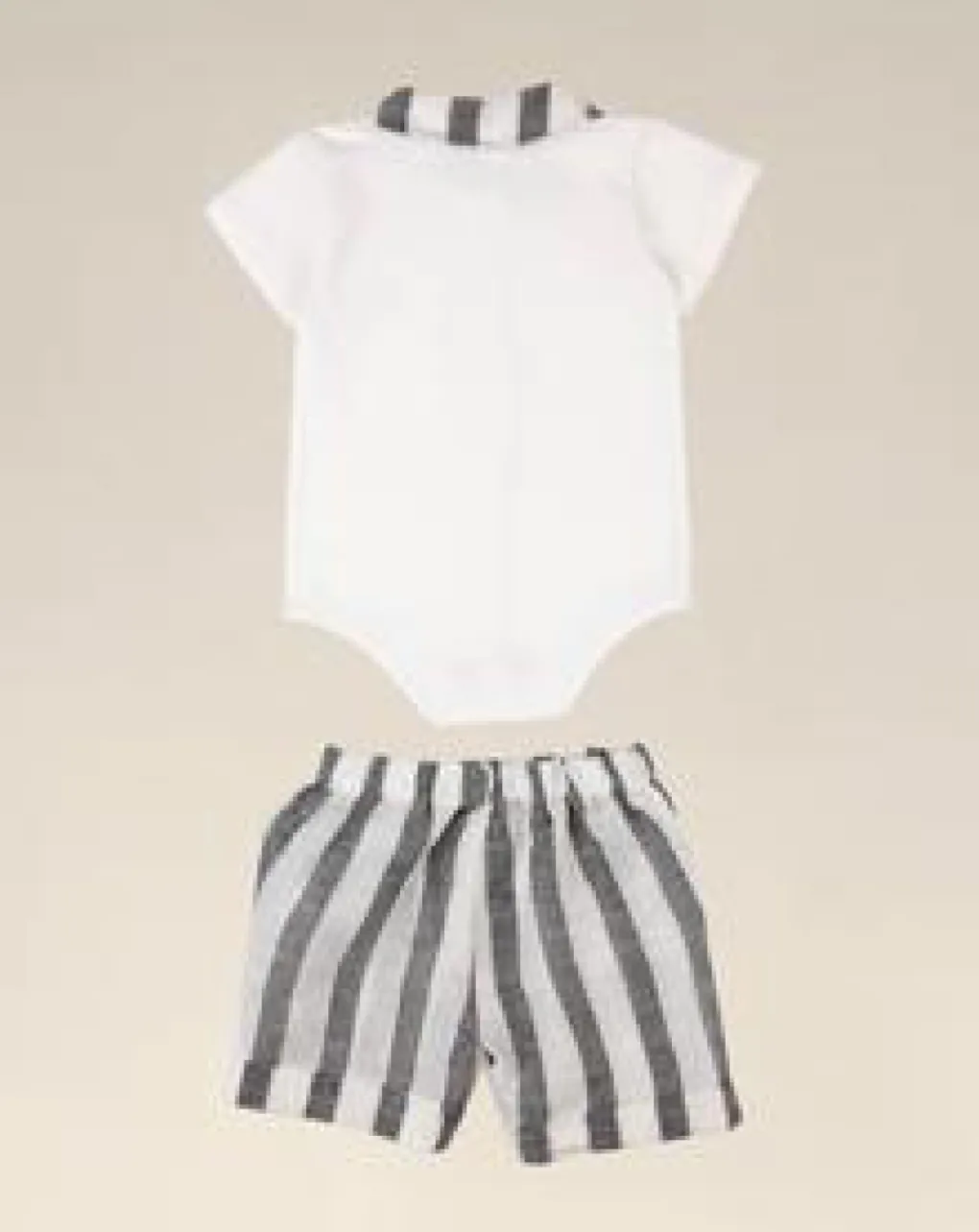 Prenatal Abiti Completi E Tutine-Completo Per Neonato Body E Short A Righe