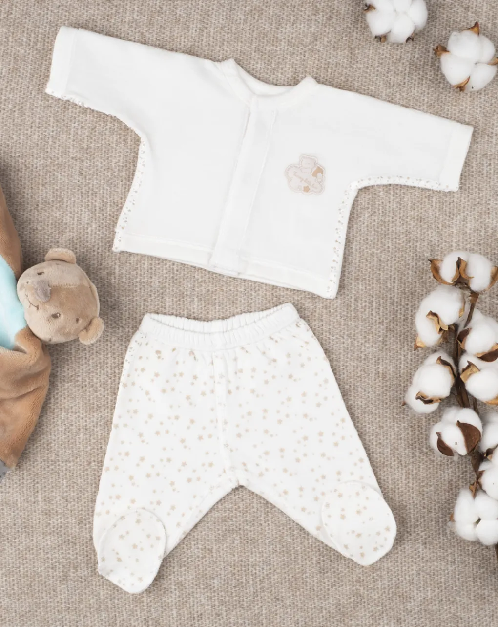 Prenatal Prematuri-Completo Unisex Extrasmall "Stelline”