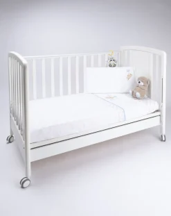 Prenatal Lenzuola E Trapunte-Completo Universale Lettino 3 Pz Boy "Leone”