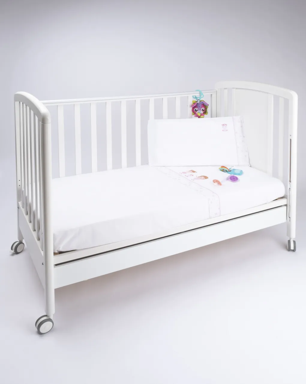 Prenatal Lenzuola E Trapunte-Completo Universale Lettino 3 Pz Girl "Principesse”