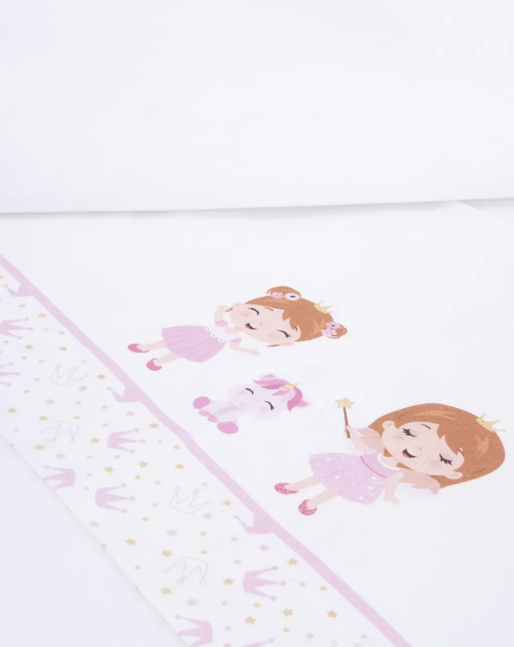 Prenatal Lenzuola E Trapunte-Completo Universale Lettino 3 Pz Girl "Principesse”