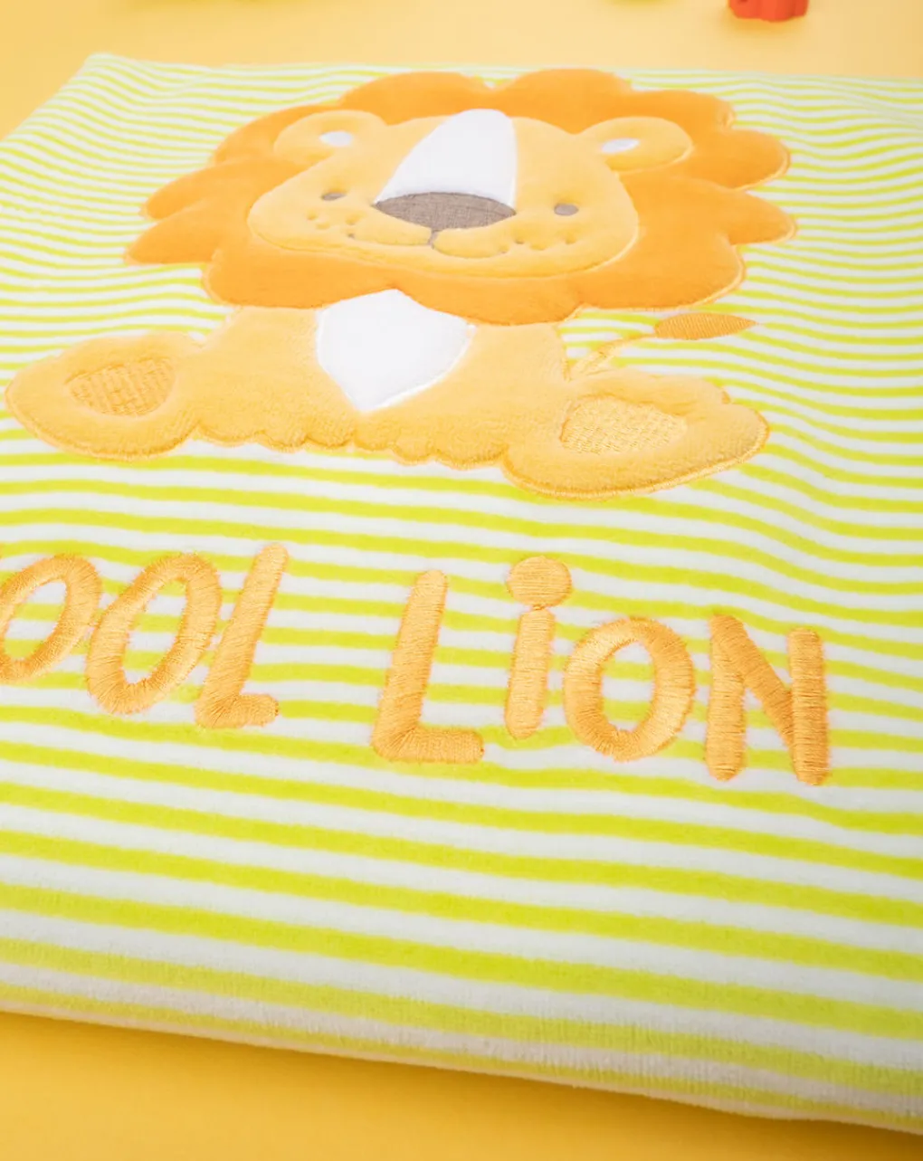 Prenatal Lenzuola E Trapunte-Coperta Culla Bimbo "Lion”