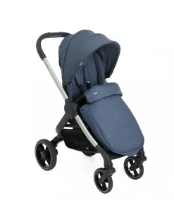 Chicco Accessori-Coprigambe Trio Alysia Denim
