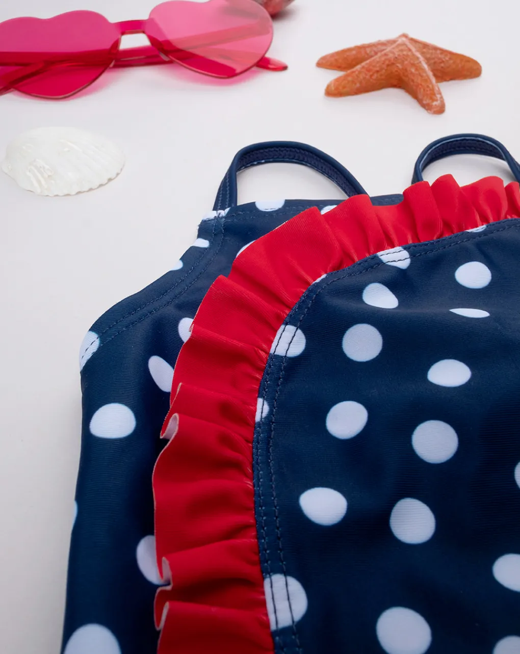 Prenatal Costumi Interi E Bikini-Costume Intero Bimba Pois Blu