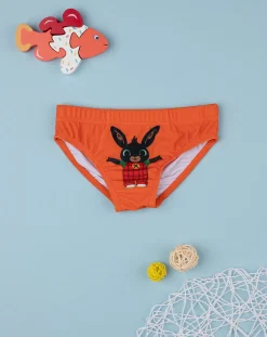 Prenatal Costumi Mare-Costume Slip Bimbo Bing Arancio