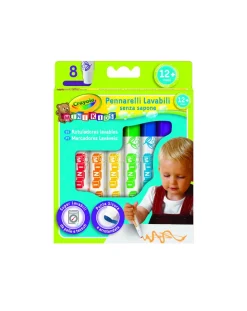 Crayola Giochi Creativi-- 8 Colori Fibra Mini Kids