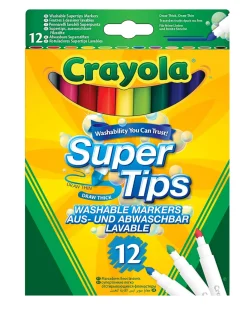 Crayola Giochi Creativi-- 12 Superpunta Lavabili