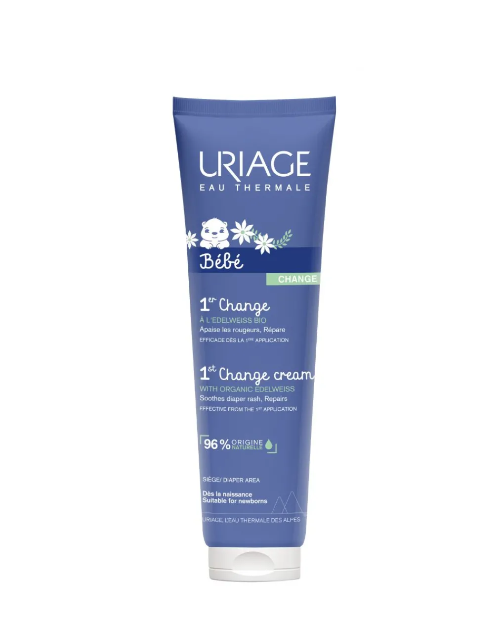 Uriage Pasta E Polvere Cambio-Crema Per Il Cambio Bebe 1Er Change 100Ml -