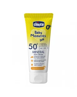 Chicco Solari E Doposole-Crema Solare Mineral Spf50+ 75Ml -