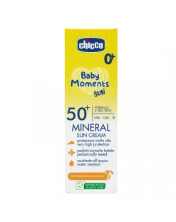 Chicco Solari E Doposole-Crema Solare Mineral Spf50+ 75Ml -