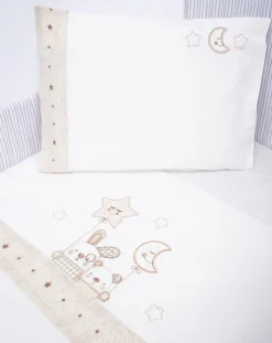 Prenatal Lenzuola E Trapunte-Culla/Carrozzina - Set 3 Pezzi Lenzuola