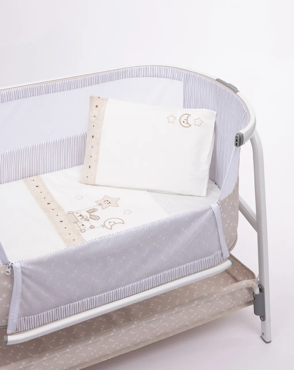 Prenatal Lenzuola E Trapunte-Culla/Carrozzina - Set 3 Pezzi Lenzuola