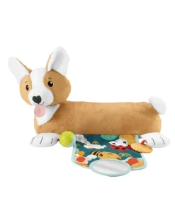 Fisher-Price Giochi Primi Mesi-Cuscino Corgi Tummy Time 3 In 1 - Fisher Price