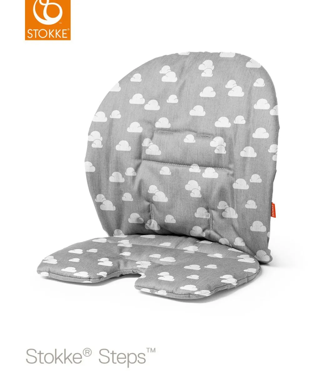 Stokke Accessori Seggioloni-Cuscino ? Steps Baby Set - Grey Clouds