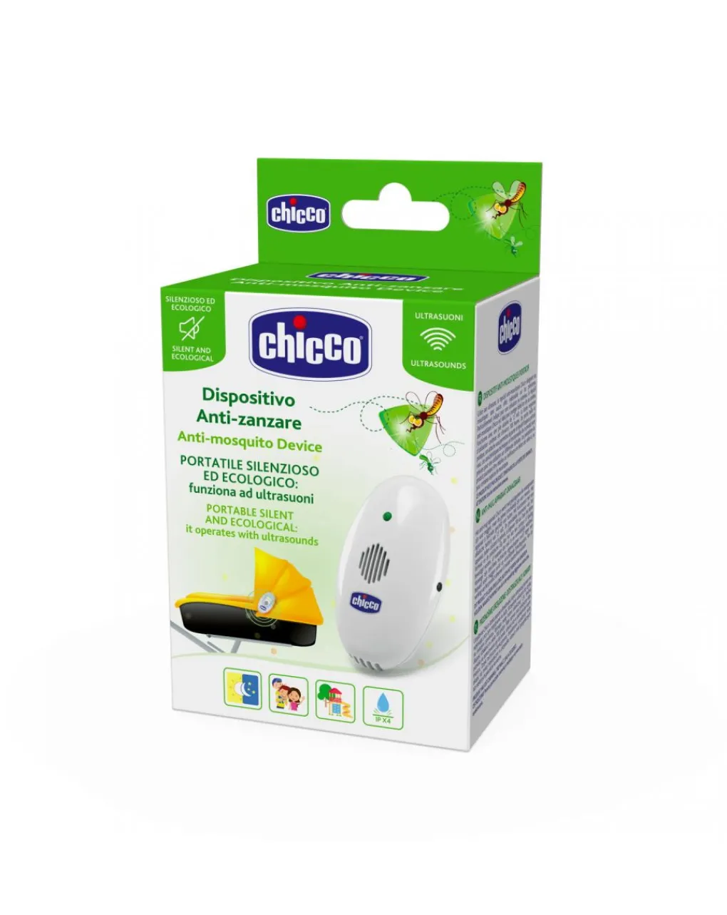 Chicco Antizanzare-Dispositivo Antizanzara Portatile -