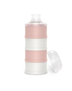 Suavinex Biberon-Dosatore Latte In Polvere Collezione Bonhomia Rosa. 4 Scomparti -
