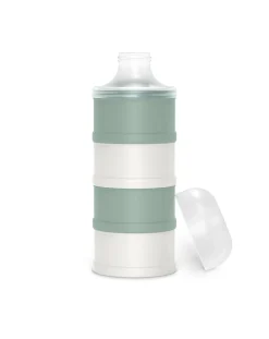 Suavinex Biberon-Dosatore Latte In Polvere Collezione Bonhomia Verde. 4 Scomparti -