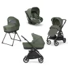Inglesina Trio E Duo-Electa System Quattro Con Seggiolino Cab E Telaio Colore Tribeca Green -