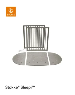 Stokke Lenzuola E Trapunte-Estensione Letto Sleepi? V3 Hazy Grey - ?