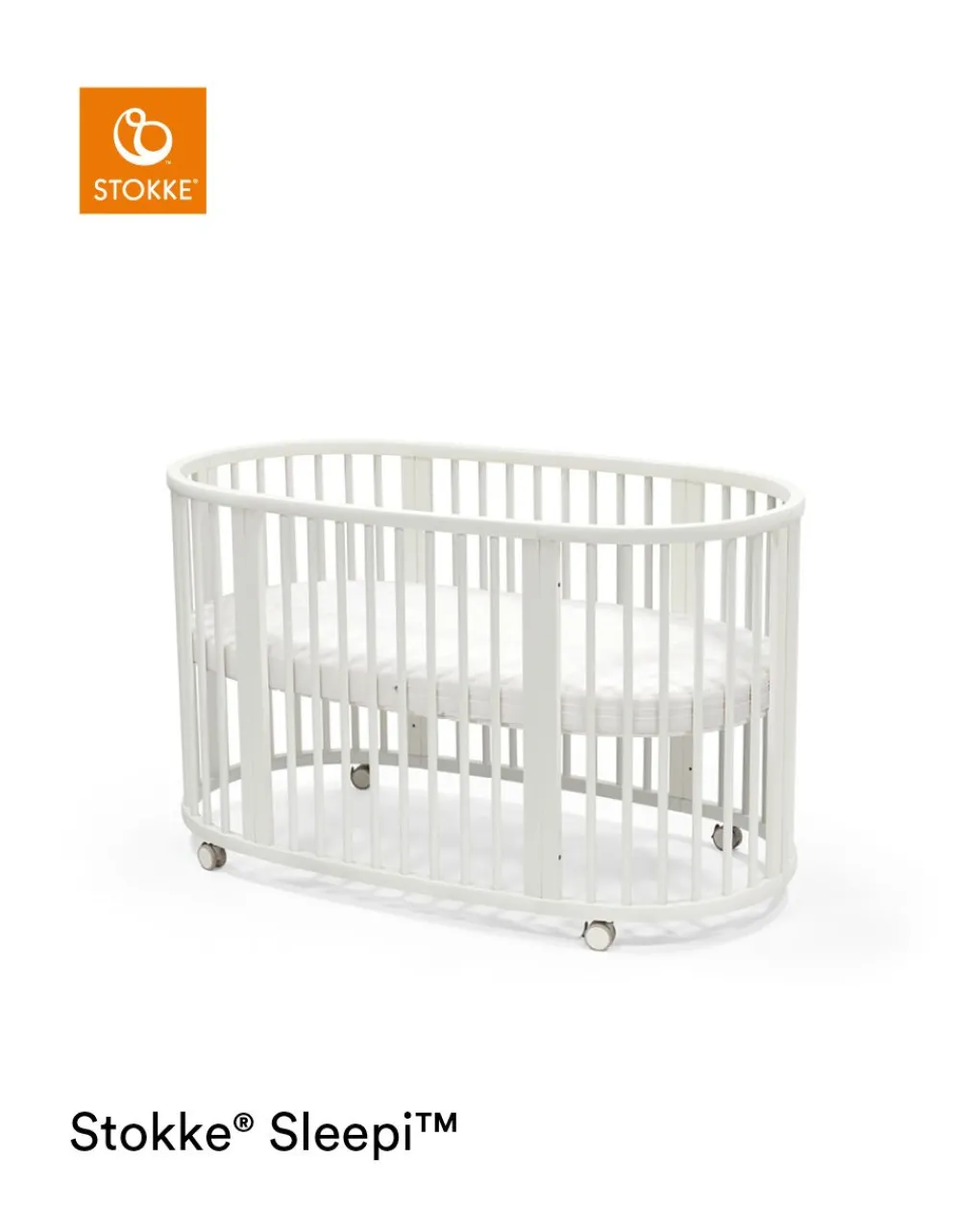 Stokke Lenzuola E Trapunte-Estensione Letto Sleepi? V3 White - ?
