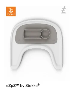 Stokke Accessori Seggioloni-Ezpz? By ? Tovaglietta Per Vassoio ?- Soft Grey