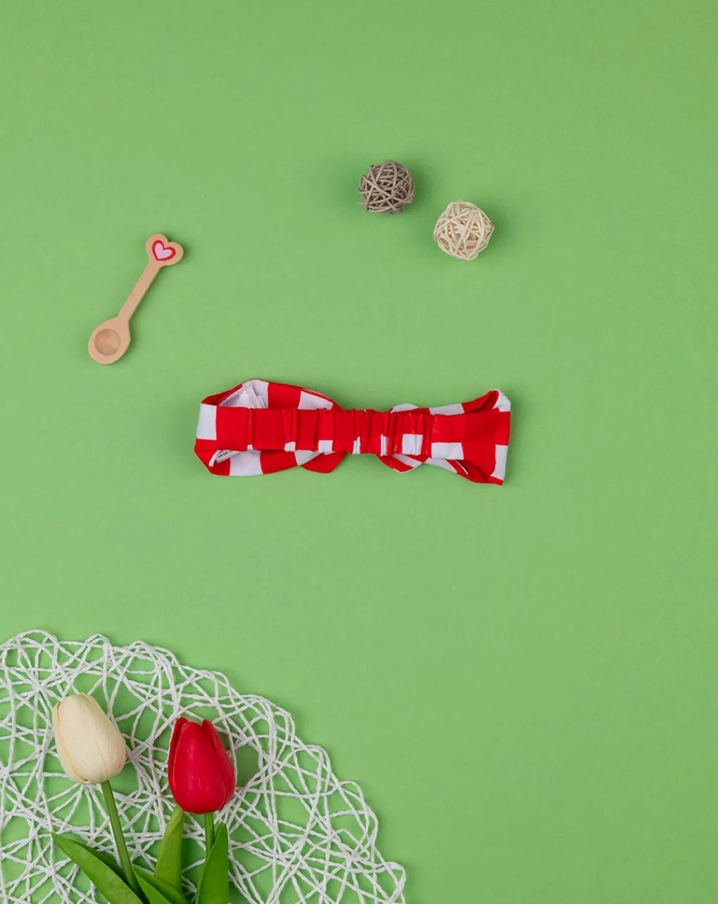 Prenatal Accessori Neonata-Fascia Per Capelli Bimba Rossa