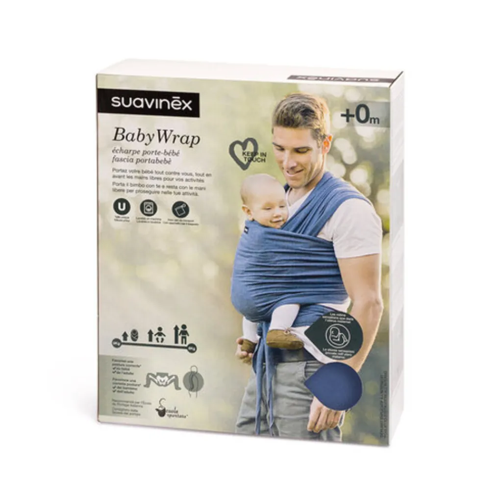 Suavinex Marsupi E Zaini-Fascia Porta Bebe Blu